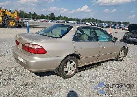 2000 Honda Accord Ex из США, поврежденный, VIN 1HGCG5669YA086014